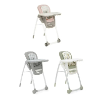 Joie Multiply 6in1成長型多用途餐椅(動物灰/綠/粉)-動物灰