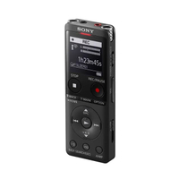 เครื่องบันทึกเสียง ดํา Sony ICD-UX570F คร.