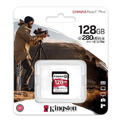 Kingston 金士頓 SDR2V6/128GB 128GB SDXC UHS-II 記憶卡 V60 高速存儲