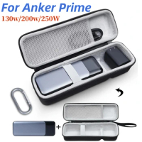 Travel Protective Case Anti-scratch Carrying Case EVA Shockproof Hardshell Case for Anker 737 Power Bank (PowerCore 24K)24000mAh