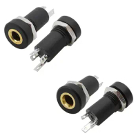 Gold Plated 3/4 Pin 3.5mm Audio Jack Socket 3.5 mm PJ392A Audio Socket 3/4 Pole Stereo 3.5 mm Headphone Female Socket