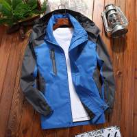 【最低價 公司貨】春秋外套男女沖鋒衣休閑寬松薄款戶外登山服褂子防風防雨夾克上衣