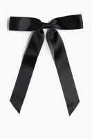 H&M Satin bow hair clip