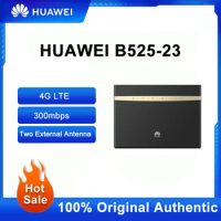 Unlocked Original Huawei B525 B525S-23A 4G LTE CPE Router WiFi Repeater 300Mbps Mobile Broadband Network Amplifier With Antenna