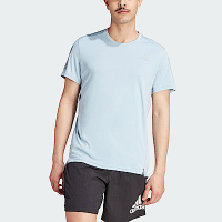 Adidas Own The Run Tee IM2531 男 短袖 上衣 亞洲版 運動 跑步 反光 吸濕排汗 淺藍