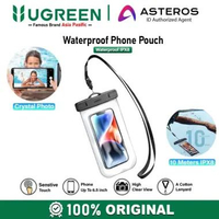 UGREEN Waterproof Phone Case Casing Sarung HP Anti Air Untuk Berenang 60959-Clear