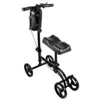 4 Wheels Scooter Portable Medical Device for Adult Easy to Fold Knee Walker