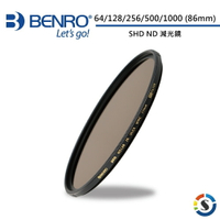 BENRO百諾 SHD ND 64/128/256/500/1000 圓形減光鏡(86mm)