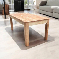【MINE 家居】茶几 茶几桌 100% 純實木120*60*55cm(教室桌/矮餐桌/茶几)
