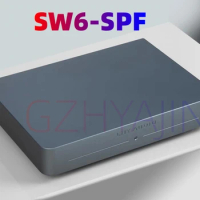 LHY Audio SW6-SFP 6-Port Hifi Audio Ethernet Switch Network Switch DC Powered with SC-Cut OCXO