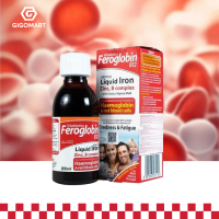 Vitabiotics FEROGLOBIN B12 Liquid Hỗ trợ tăng khả năng tạo máu(chai 200ml)