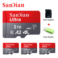 2TB Class10 Memory TFcard 512GB High-Speed Micro SD Card 256gb Mini SD Card 128GB Microsd Flash Drive Card For Camera/phones