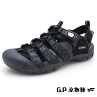 G.P 戶外越野護趾鞋(G2393M-10)黑色(SIZE:39-44)GP 涼鞋 登山 玩水 阿亮 卜學亮