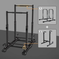 FED Pull ups Dip Stand Station Fitness Gym Home Portable Gymnastics Parallel Bars