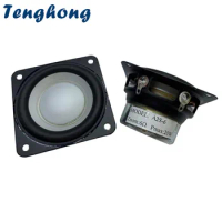 Tenghong 2pcs 2 Inch 53MM Full Range Speaker 6 Ohm 20W White Basin Fever Unit Speaker For Hivi Home Theater DIY