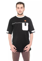 ZAYIDAN Kaos Koko Gamis Muslim Pria Fauzan - Hitam