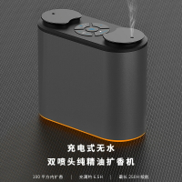 車載雙噴擴香儀家用USB充電香薰機芳療噴香機精油擴香機定時自動
