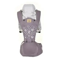 LB - BABY JOY MOMS BABY Gendongan Bayi Hipseat Hipseat Baby Carrier Skies Abu