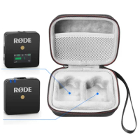 2021 New Hard Case for Rode Wireless GO Wireless Microphone System Box Carrying Case Bag Portable Storage Cover