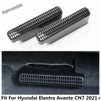Under Seat Floor AC Air Conditioning Vent Outlet Dust Cover Protection Accessories For Hyundai Elantra Avante CN7 2021 - 2023