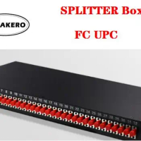 free shipping AB353 PLC Cassette Insertion Type FC UPC patch panel 1x4 1x8 1X16 1X32 FTTH PLC Splitter box terminal box