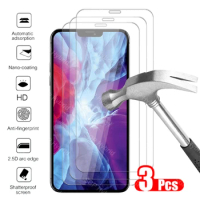3pcs tempered glass on the For apple iphone 12 11 pro max xs max xr x 7 8 6s 6 plus se2020 iphone12 mini screen protector film