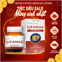 Giải Độc Gan Lifamax Giải Độc Gan, Mát Gan, Bổ Gan, Phục Hồi Chức Năng Gan (Hộp 30 Viên) thương hiệu