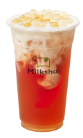 【迷客夏】珍珠香緹紅茶拿鐵 L_限新北中和自取#熱_微糖-熱,微糖