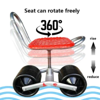 360 Degree Garden Mobile Seat Rotating Agricultural Chair Garden Farming Tools Greenhouse lazy bench picking tools work bench