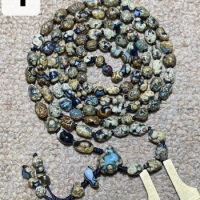1pcs/lot World Treasure Collection Magical Strong Energy Amulet Earth Gods Ghost Multi-Eye Natural Rough Stone Necklace unique
