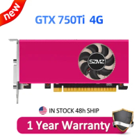 GTX750Ti 4GB DDR5 Video Card Geforce 750Ti 128bit Gaming Graphic Card DVI HDMI-Compatible for ITX Mini Case Placa De Video