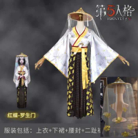 Game Identity V Cosplay The Geisha Michiko Costume Rashomon New Skin Women Girls Kimono Outfit Halloween Party Carnival Costumes