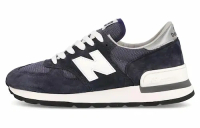990V1 MADE IN USA NAVY WHITE