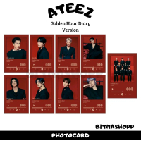 PHOTOCARD ATEEZ SUMMER 9 PCS KPOP UNOFFICIAL HONGJOONG SEONGHWA YUNHO YEOSANG SAN MINGI JONGHO