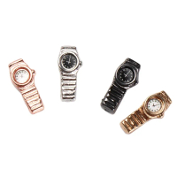 Mẫu đồng hồ mini Đồ chơi mô phỏng Đồng hồ kim loại đồ chơi mô hình Kim loại Đồng hồ đeo tay Mẫu đồng