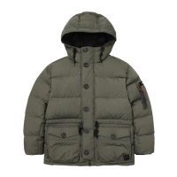 【Superdry】韓版 男款 羽絨外套 Duck Down Out Pocket(卡其綠)