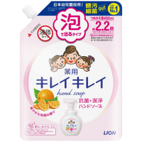 【牙齒寶寶】日本 獅王LION 趣淨洗手慕斯補充包 清新果香 450ml