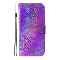 Glitter Flower Leather Case For iPhone 12 11 Pro Max Xs Max XR X Flip Book Case Cover For Apple iPhone 7 8 6 6S Plus 5 SE 2020