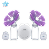 Real Bubee Single/double Electric Breast Pump With Milk Bottle Infant Usb Bpa Free Powerful Milk Pumps Baby Breast Feeding