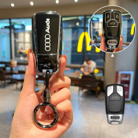 Hộp đựng chìa khóa ô tô bằng TPU, vỏ bảo vệ/ốp/túi cho Audi Q3, A4, A5, Q5, Q7, SQ7; phù hợp với Aud