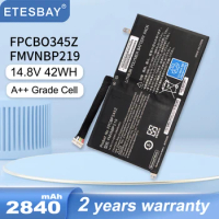ETESBAY FPCBP345Z Laptop Battery For Fujitsu LifeBook UH572 UH552 Ultrabook Series FMVNBP219 FPB0280 42WH 2840mAh