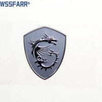 LOGO Metal Stickers Silver For MSI GT76 GE66 GP76 GS75 GE73 GS73 GL65 GP66 MSI All Models