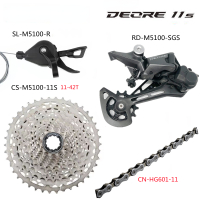 DEORE M5100 11Speed Groupset Shifter ด้านหลัง Derailleur Cassette 42 46 50 51 52T HG-601 X11สำหรับ M