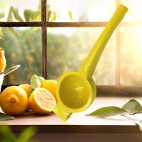 Lemon Squeezer Hand Pressed Orange Fruit Juicer Max Extraction Portable Practical Kitchen Tool Aluminum Alloy Hand Lemon Juicer