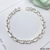 💥LIMITED EDITION💥#N130 Pure Silver 990 Sauh Bracelet For Men - Gelang Sauh Perak 990 Untuk Lelaki (1