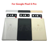 For Google Pixel 6 Pro Back Battery Cover Door Rear Glass Housing Case Camera glass Replacement