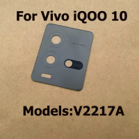Replacement For Vivo iQOO 10 Pro Rear Back Camera Glass Lens Cover With Glue Sticker Repair Parts V2217A V2218A