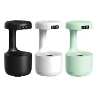 Air Humidifier Mini Air Humidifier Quiet Humidifier Water Drip Humidifier Anti Gravity Humidifier for Home Desktop Room Bedroom