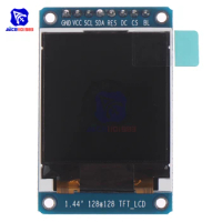 1.44 Inch TFT LCD 65K Color 128x128 Display Screen SPI Serial Port Module ST7735 for 51 ARM Arduino
