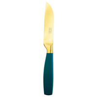 《TaylorsEye》削皮蔬果刀(孔雀藍8.5cm) | 切刀 小三德刀